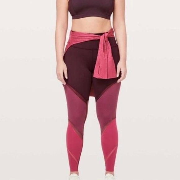 Lululemon colour me ombré tights "28" size 6 - Picture 1 of 6